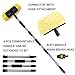 SENGO Car Wash Brush with Long Handle 12'' Lock Soft Bristle Brush car Scrub Brush 60'' Dismountable Pole with on/Off car wash mop Water Flow Through car Brush Clean RV SUV Truck Boat House siding