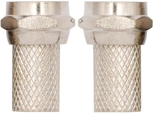 Volkano F Type Connector 2-Piece Set