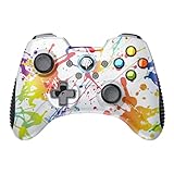 EasySMX Wireless Gaming Controller for Windows 7 8 10 11 PC/PS3/Android/Switch/Steam Deck, Dual-Vibrate Gamepad Joystick Computer Game Controller With Turbo, 14 Hours Working Battery