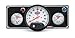QuickCar Racing Products 61-6731 2-1 Gauge Panel OP/WT w/5in Tach Black