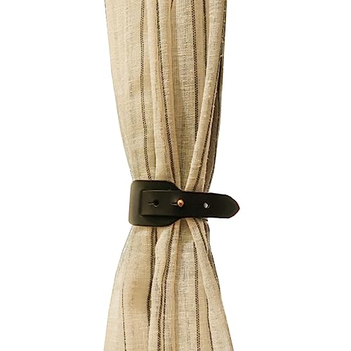 Soporte de cortina negro OUdini hebilla clip para salones de granja y hogar 3