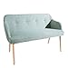 Produktbild Invicta Interior Sitzbank Scandinavia Buche Gestell Lime mit Armlehne im Retro Trend Bank