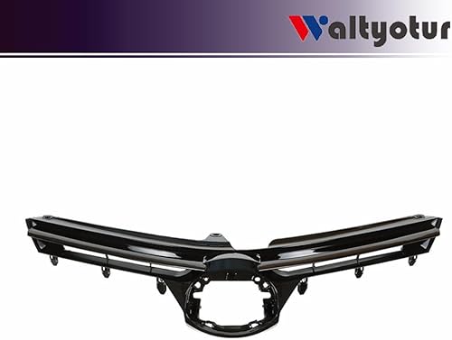 Miniatura 2 de Parachoques delantero parrilla negro brillante reemplazo para Corolla LE 2017 2018 2019 53111-02B00 5311102B00