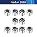 Othmro Needle Roller Bearings, Two Way Bearing,10mm Bore 16mm OD 12mm Width 10pcs