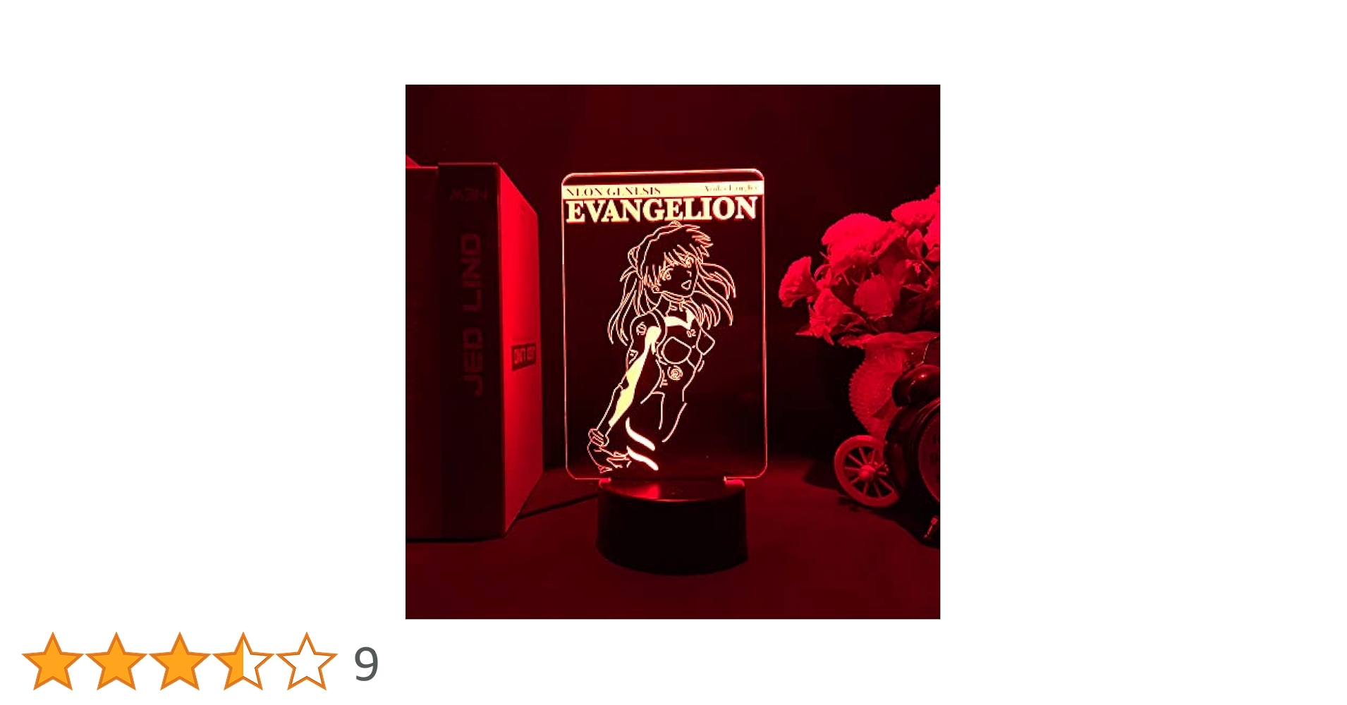 エヴァンゲリオン クリスタルフィギュア LEDライト付き 【公式通販】