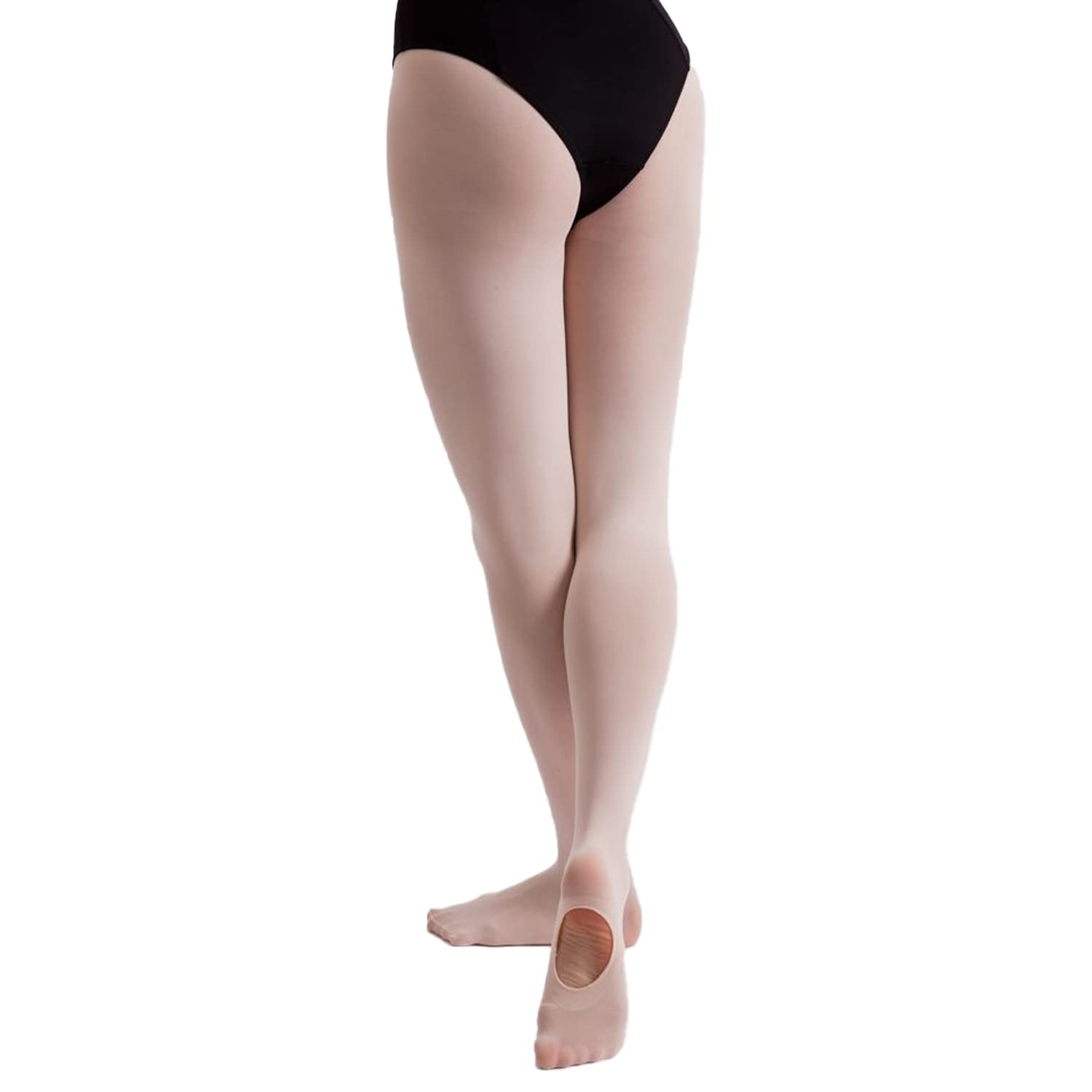 Undercover Women's Theatrical Pink Intermediate Convertible Dance Tights Small