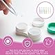 Kontaktlinsen Einsetzhilfe,6 Stück Kontaktlinsen Pinzetten,Kontaktlinsen Entfernen,Kontaktlinsen Inserter Remover,Kontaktlinsen Entferner Weiche Linsen mit Saugnapf Bunte Contact Lens Tweezers