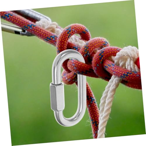 Maillons rapides de camping robustes pour fixations d'équipements