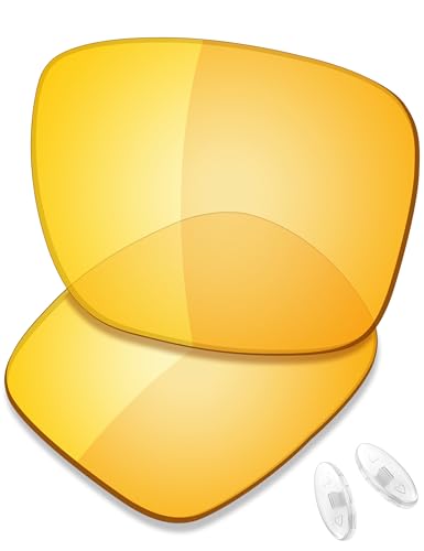 Image of SAUCER Premium Replacement Lenses & Nosepads for Oakley Holbrook Ti OO6048 | UV400 Protection, Anti-Scratch, Precise Fit
