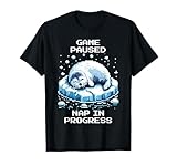 Seal Pixel Art Nap Retro Gamer Chill
