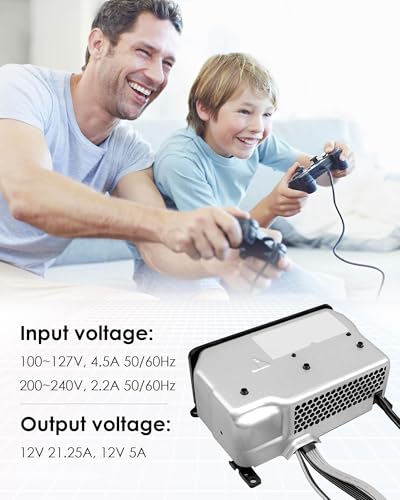 Image of Internal Power Supply Compatible with Microsoft Xbox Series X Game Controller, 100-127V 200-240V AC Adapter, Power Adapter Replacement
