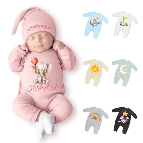 Custom Newborn Outfit Personalized Baby Clothes 0~6M