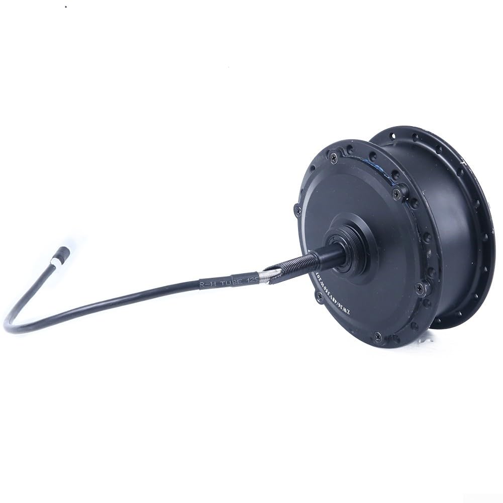 Motore elettrico per mozzo ruota, motore per bici elettrica, 36-48 V, 350 W, senza spazzole, mozzo posteriore senza spazzole, motore senza spazzole (36 V 350 W)