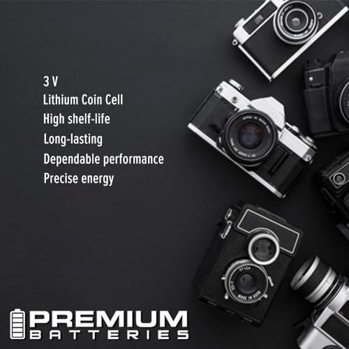 Pilas de botón Premium BR1225 Litio 3V (4 unidades) miniatura 6