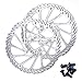 G3 160 Disco De Freno 2 Piezas 12 Orificios Con 24 Tornillos Pastillas De Freno De Disco De 160mm Disco De Freno De Bicicleta Apto Para Bicicletas De Carretera Bicicletas De Montaña Plata