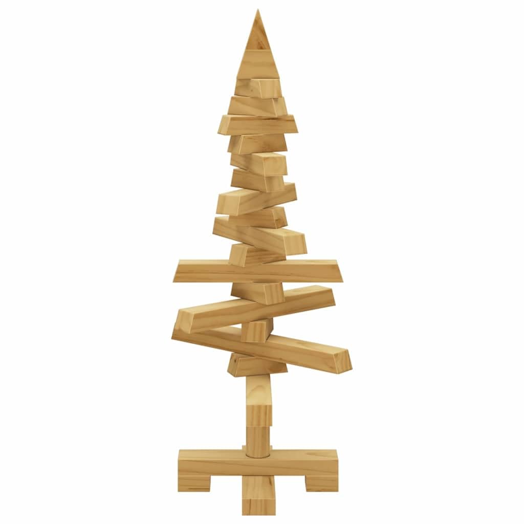 Árbol de Navidad de Madera de Pino Maciza