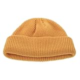 TOVINANNA Sombrero De Pescador Gorras Gorro De Calavera Gorra De Pescador De Verano Gorro De Punto Gorros De Pescador Sombreros Hombres Sombrero Caliente Acrílico Orange