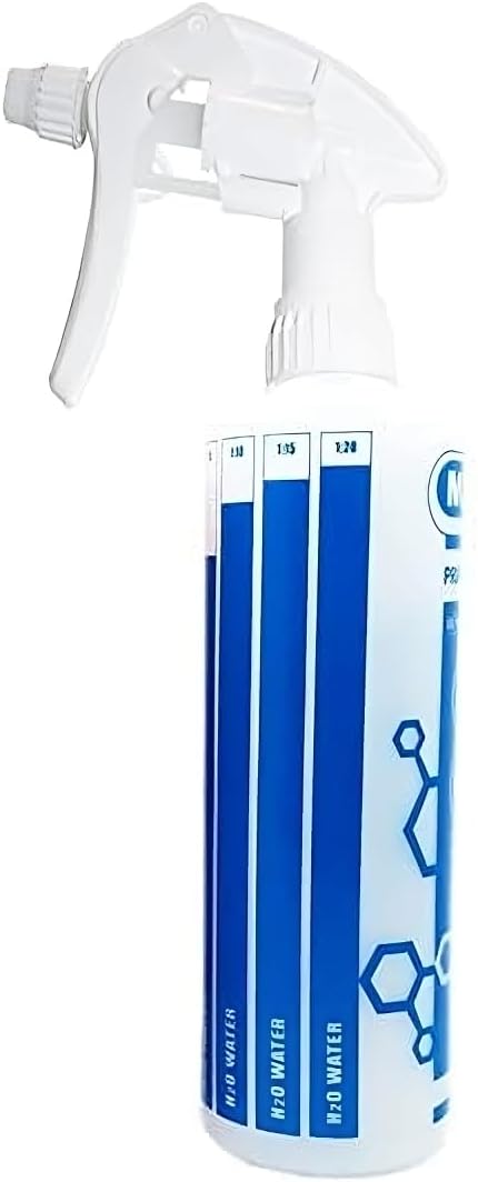 Mafra Flacone Professional Heavy Duty Empty Spray Bottle (500ml)- Car Automotive Detailing, Chemical, Liquid Spraying |Durable Trigger Head, Spill & Leak Proof, Reusable
