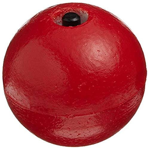 Image of Molecular Models Red Polystyrene Semi-Space Filling Oxygen Atom Center, 2 inch Diameter