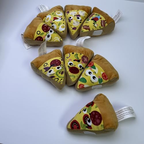 Juguete mordible para perros caja pizza 10 pulgadas miniatura 6