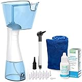 Electric Ear Wax Removal Kit by Tilcare - Rechargeable Ear Cleaning Machine for Ear Irrigation -...