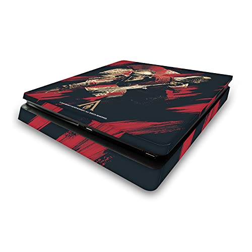 Skin PS4 Slim Assassin's Creed protège des rayures avec l'œuvre d'art Alexios