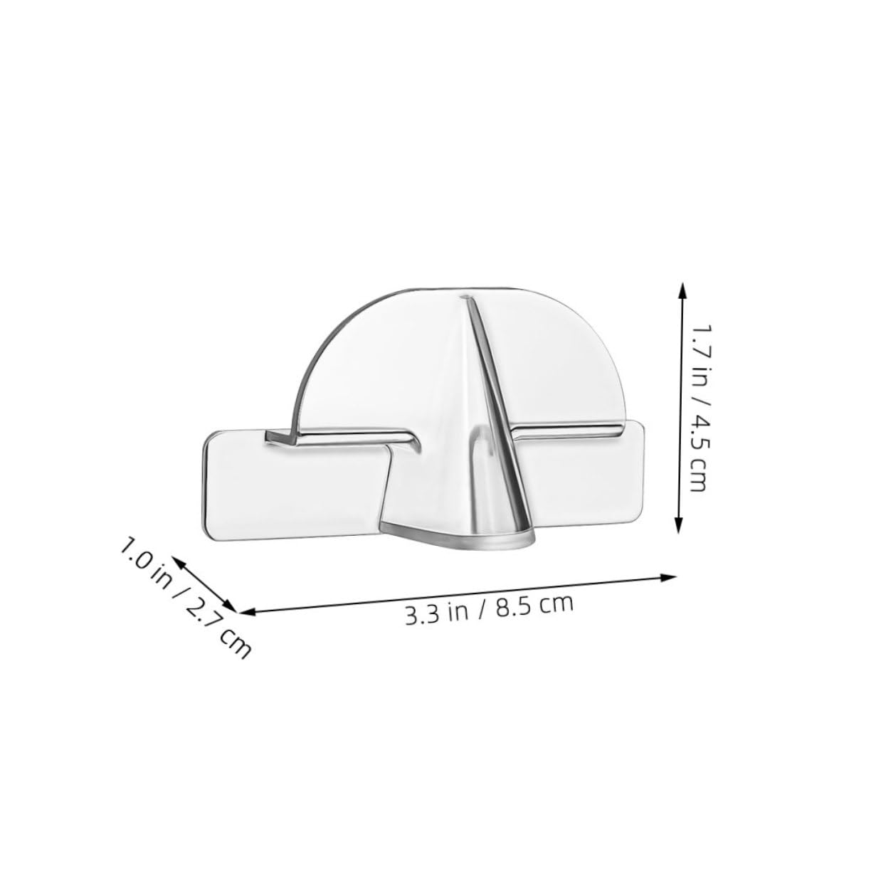 PRETYZOOM 6Pcs Eyeglasses Organizer Wall Mounted Adhesive Hanging Sunglasses Holder for Home Bedroom Living Room Office Space Saving Eyewear Display Rack