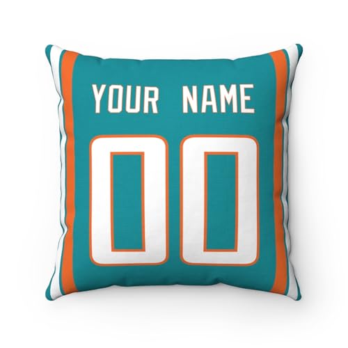 Image of ANTKING Throw Pillow 2 Pack Custom Any Name and Number Personalized Gift for Men Women Boys