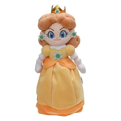 HUAWELL Sup Mari All Star Collection Princes Peach Plush Toy PrincessRosalina & Dasy Stuffed Plush 8\" (Princes Peach & PrincessRosalina & Dasy)