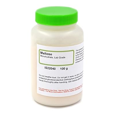 Lab-Grade Maltose Monohydrate, 100g - The Curated Chemical Collection