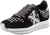 Sneakers.Munich.Fashion Munich Massana Sky, Zapatillas Mujer, Negro 158, 41 EU