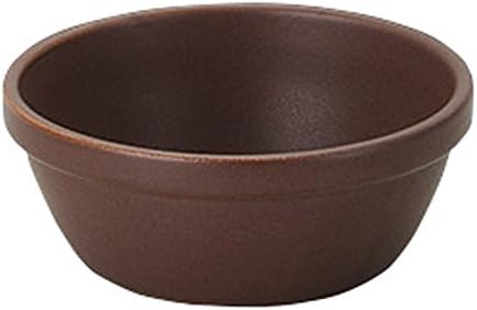 (Koyotoki) Bagna Cauda & Fondue KT994626 Stack, 3.9 inches (10 cm), Shallow Ball, Brown
