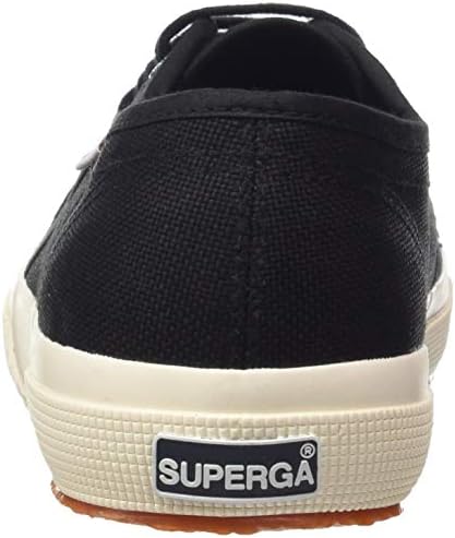 Superga Unisex Ankle Sneaker, Black (999), 10.5 US Men | Image 2