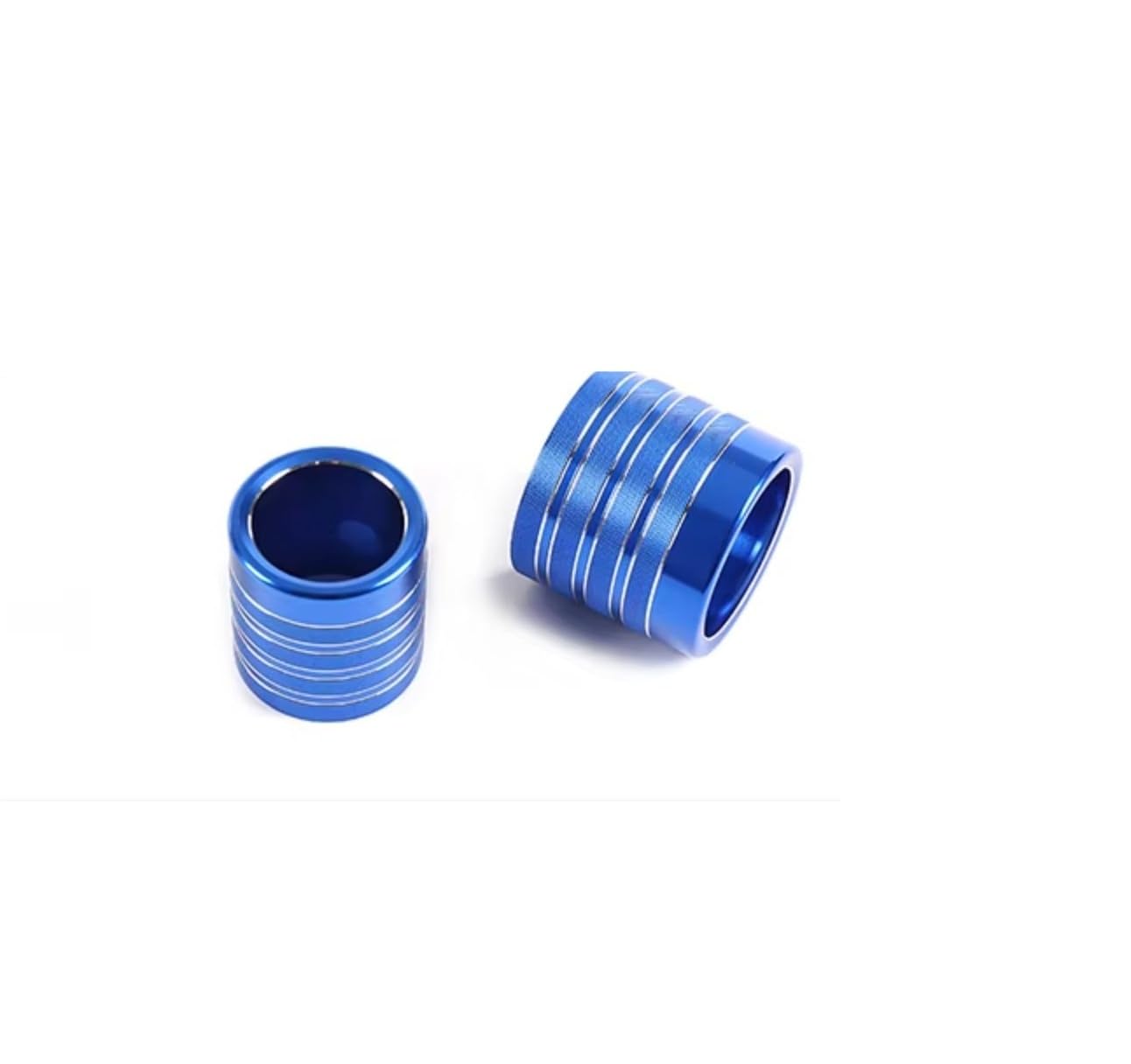 Amxaqjc Blue Car Interior Moulding Trim For Toyota For Fj For Cruiser 2007-2021 Car Gear Shift Collars Auto Head Knob Cover Sleeve Protection Interior Accessory(Blue)