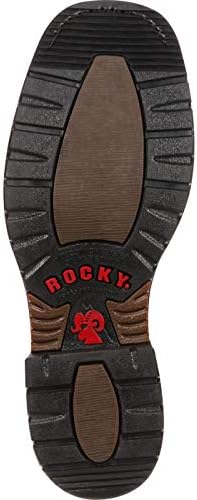 Rocky Men's RKYW039 Western Boot, Tan and Ochre, 10 W US | Image 1