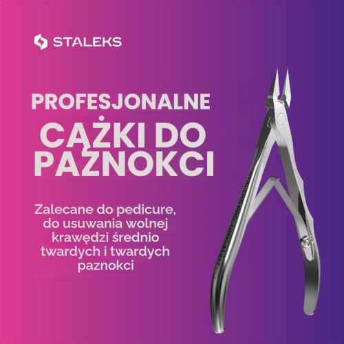 Szczypce do skórek Staleks (długość ostrza 12 mm) NE-61-12