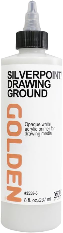 Golden Artist Colors 8oz (237ml) Silverpoint Drawing Ground