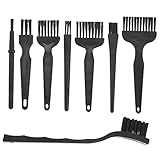 Partykindom Rasierer ReinigungsbüRste Set 8 StüCk Pp Material Mit Antirutsch Griff FüR PräZise Reinigung Von Rasierern Trimmern Und HaushaltsgeräTen Tragbar Und Leicht