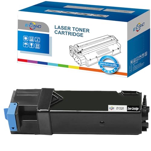 ECSC Compatible Toner Cartridge Replacement for Dell 1320 1320c 1320cn 1320dn 593-10262 (Black)