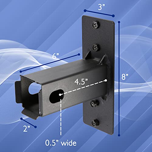 Hitch Mount Bike Rack Wall Mount, Hitch Mount Bike Rack Hanging Garage Organizer, Trailer Hitch Receiver Storage, Easy To Load Secure & Sturdy 2” Wall Mount Hitch Receiver, Max 200 Lbs (2 Inch) #TOP3