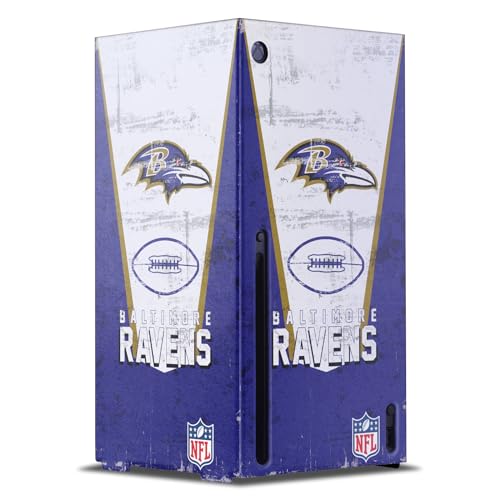 Sticker Xbox Series X NFL Ravens pour Soirée Gaming Match