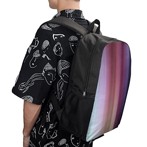 Sac à dos imprimé 3D cartable mode décontractée garçons filles 17" - 4