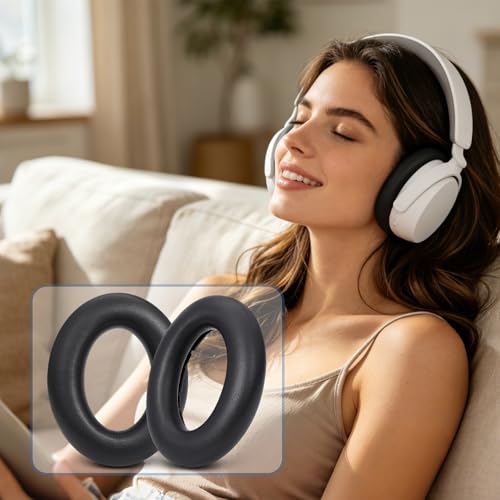Image of GEVO Earpads for Sennheiser Accentum /Accentum Plus Headphones - Black