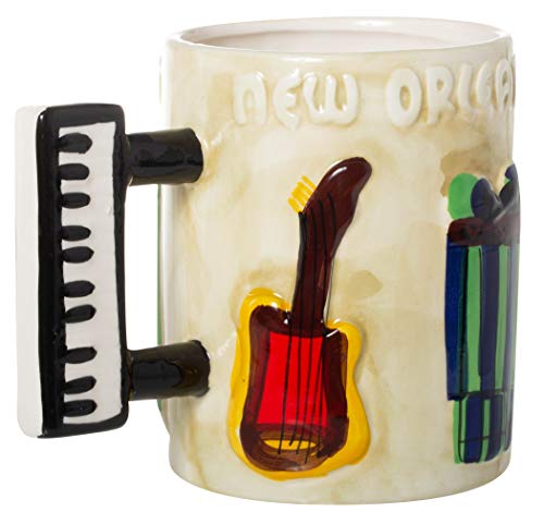 Taza de café souvenir musical en cerámica miniatura 1