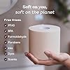 Betterway Unbleached Bamboo Toilet Paper Rolls - Eco-Friendly 3 Ply Toilet Tissue - 12 Long-Lasting Rolls - 360 Sheets/Roll - Organic, FSC Certified, Septic Safe TP - Lint-Free, PFAS-Free Bath Tissue