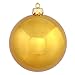Vickerman 34876-3" Antique Gold Shiny Ball Christmas Tree Ornament (12 Pack) (N590830DSV)