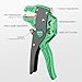 LAOA Automatic Wire Stripper Pliers - Adjustable Stripping Length & Tension, 4-in-1 Multi-Tool for Cutting, Stripping 0.2-4mm² Wires,Winding, Splitting | SK5 Blade