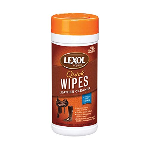 Best Leather Conditioner for Riding Boots: Keep Them Supple & Protected 13 Lexol Leather Tack Cleaner Wipes, 25 Count