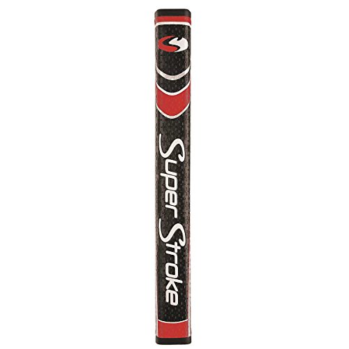 Superstroke Pistol GTR 2.0 Putter Grip, Black/Red Midnight