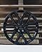 OE Wheels CV62 24 Inch Rim Fits Silverado 1500 Style 6x139.7 24x10 Gloss Black - Hollander 14078 (1)